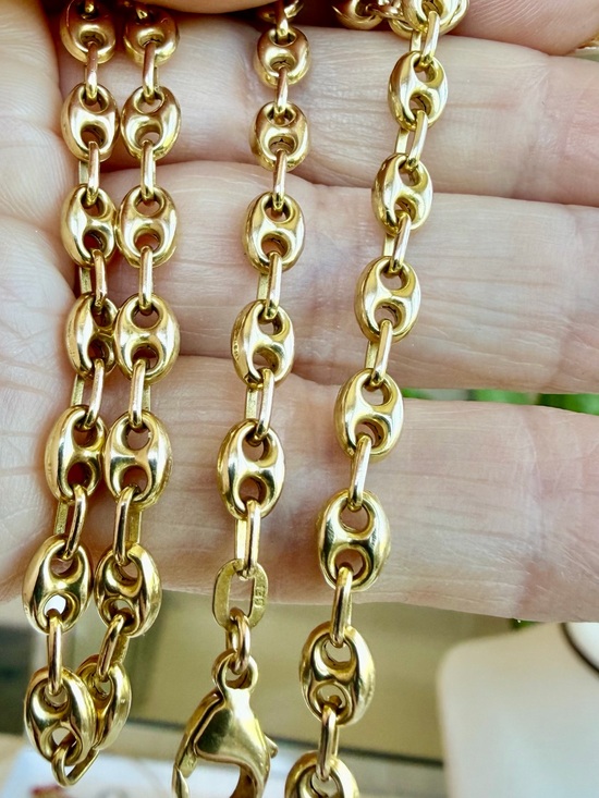 Jewelry - 14 karat gold, mariner chain
